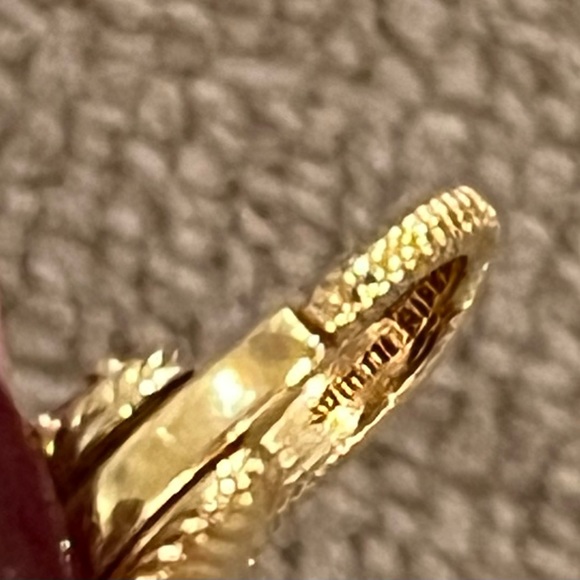 Judith Ripka Gold Clad Sterling Silver CZ Necklace 18” / 20” - Picture 12 of 13